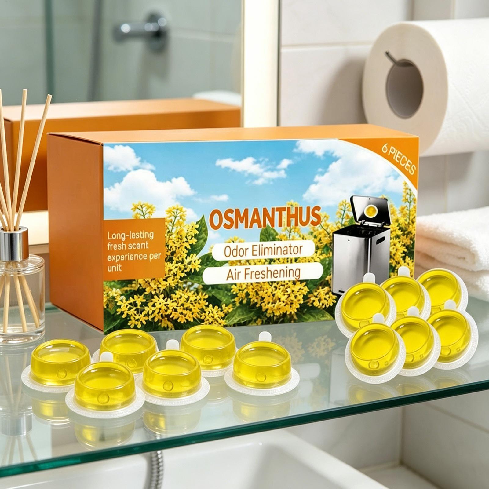 แผ่นดับกลิ่นสำหรับถังขยะแบบติด - Home Fragrance Logo บทวิจารณ์และราคา